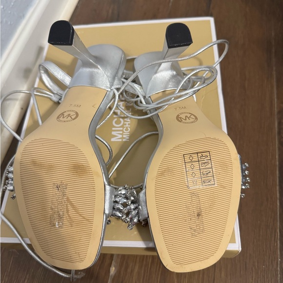Michael Kors Silver Women's Shoes - Picture 4 of 6